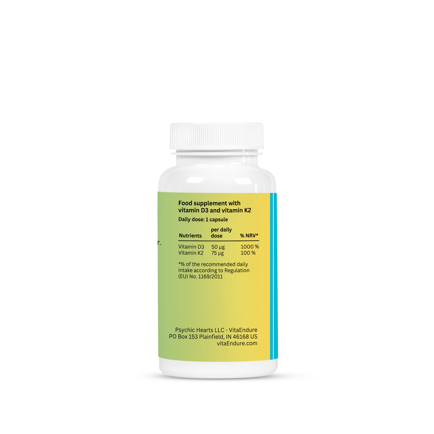 Vitamin D3 + K2 – 90 Capsules