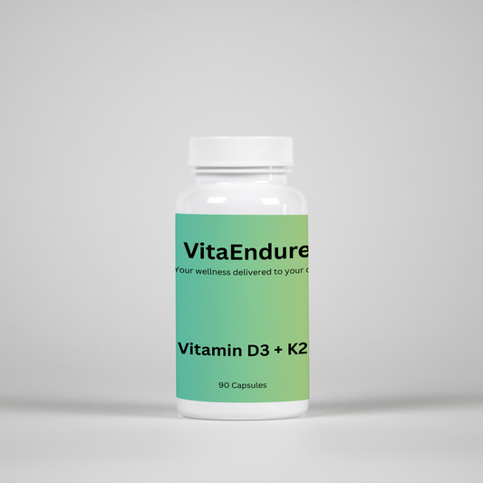 Vitamin D3 + K2 – 90 Capsules