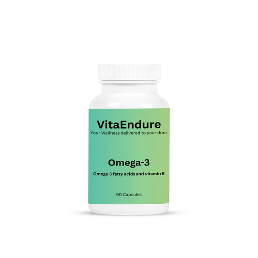 Omega-3 + Vitamin E – 90 Capsules