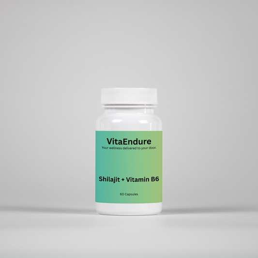 Shilajit + Vitamin B6 - 60 Capsules