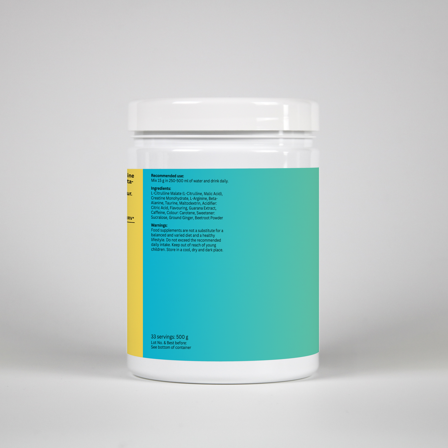 Pre-Workout Booster Tropical - 500g