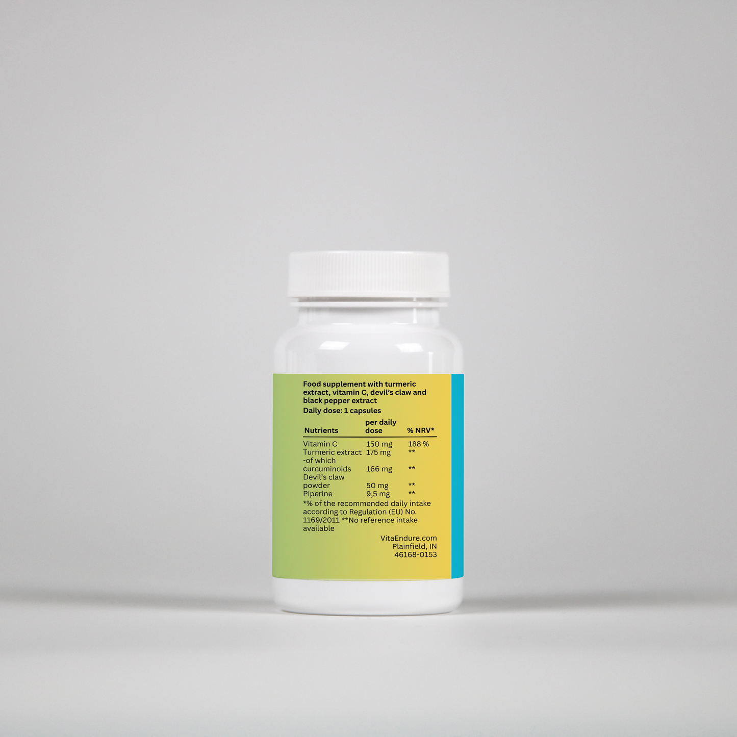 Turmeric + Black Pepper - 60 Capsules