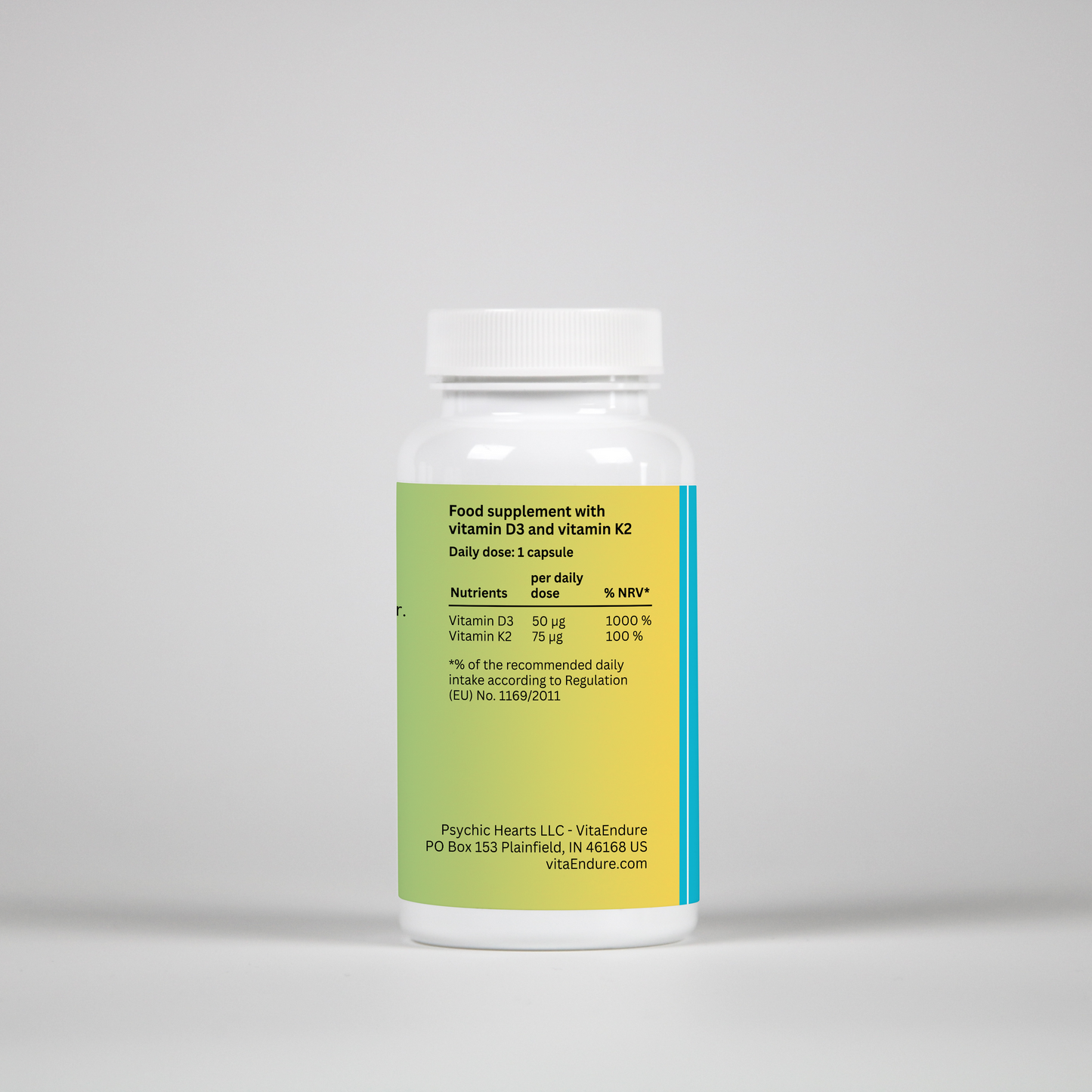Vitamin D3 + K2 – 90 Capsules