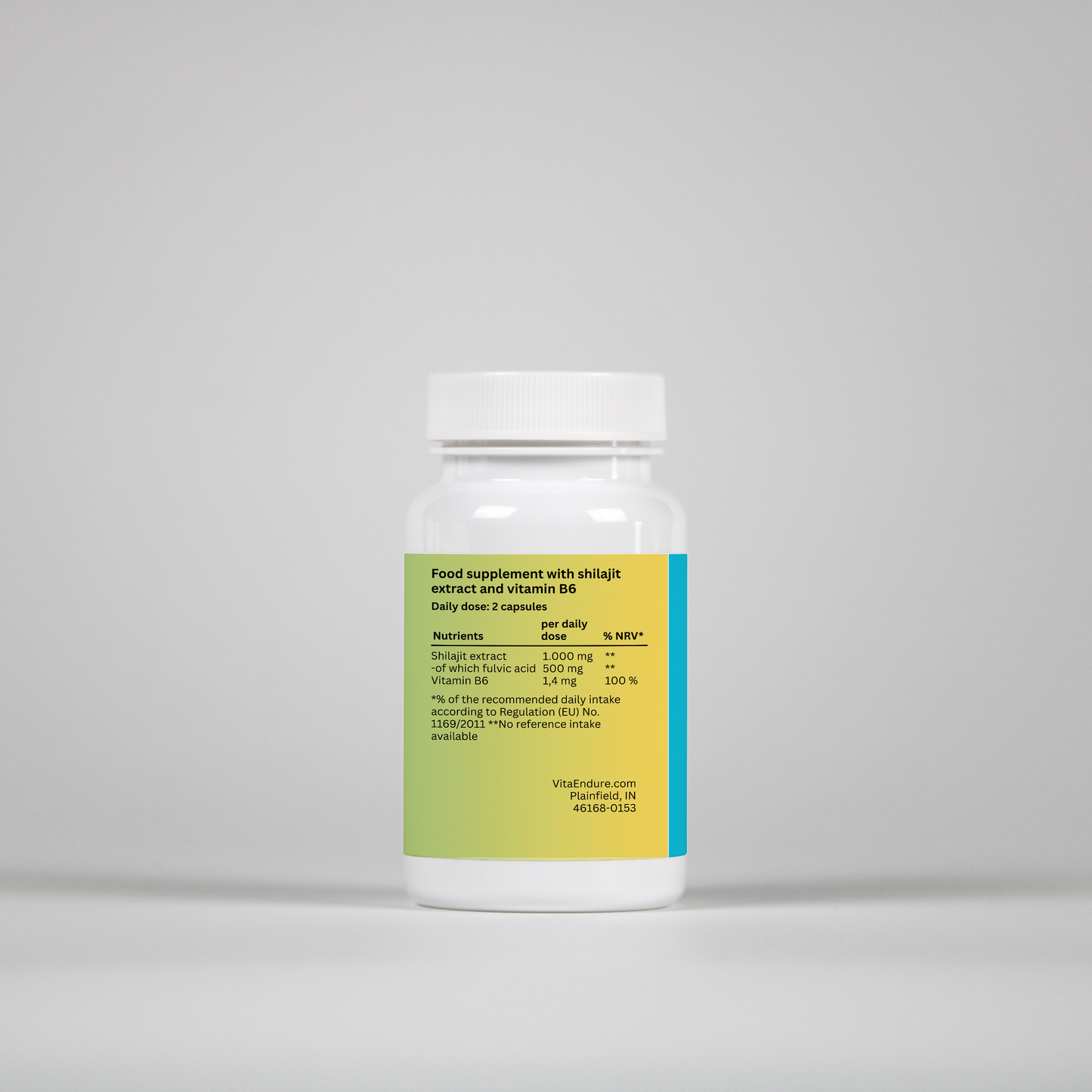 Shilajit + Vitamin B6 - 60 Capsules